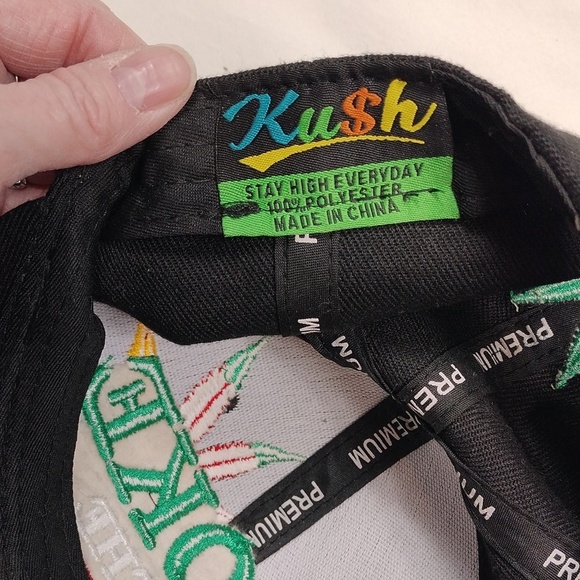 Kush Mens Snapback Hat One Size - Picture 6 of 10